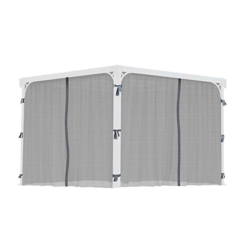 Canopia Moustiquaire pour Tonnelle Palermo et Milano 3.7x2.2 m Canopia Moustiquaire pour Tonnelle Palermo et Milano 3.7x2.2 m