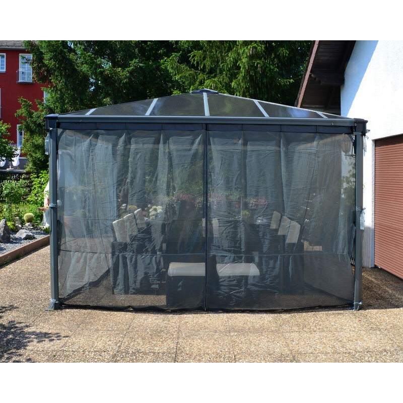 Canopia Mosquito Net for Gazebo Palermo and Milano 3.7x2.2 m Canopia Mosquito Net for Gazebo Palermo and Milano 3.7x2.2 m