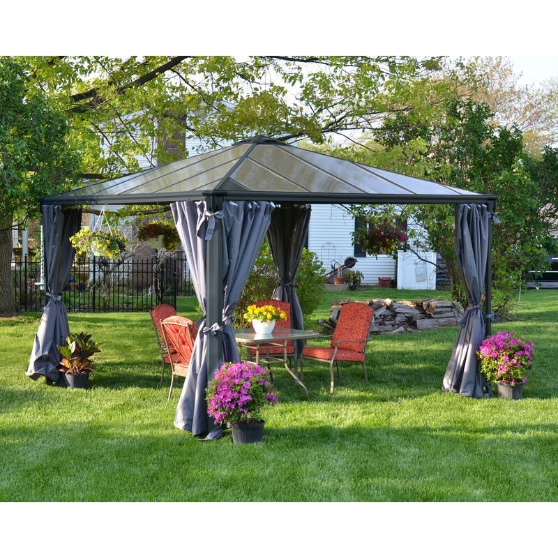 Canopia Set de rideaux pour Tonnelle Palermo 4x2.2 m