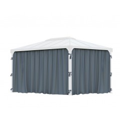 Canopia Set de rideaux pour Tonnelle Martinique 4x2.2 m