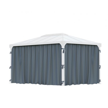 Canopia Set de rideaux pour Tonnelle Martinique 4x2.2 m