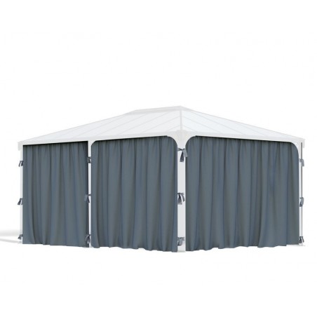 Canopia Set de rideaux pour Tonnelle Martinique 4.7x2.2 m