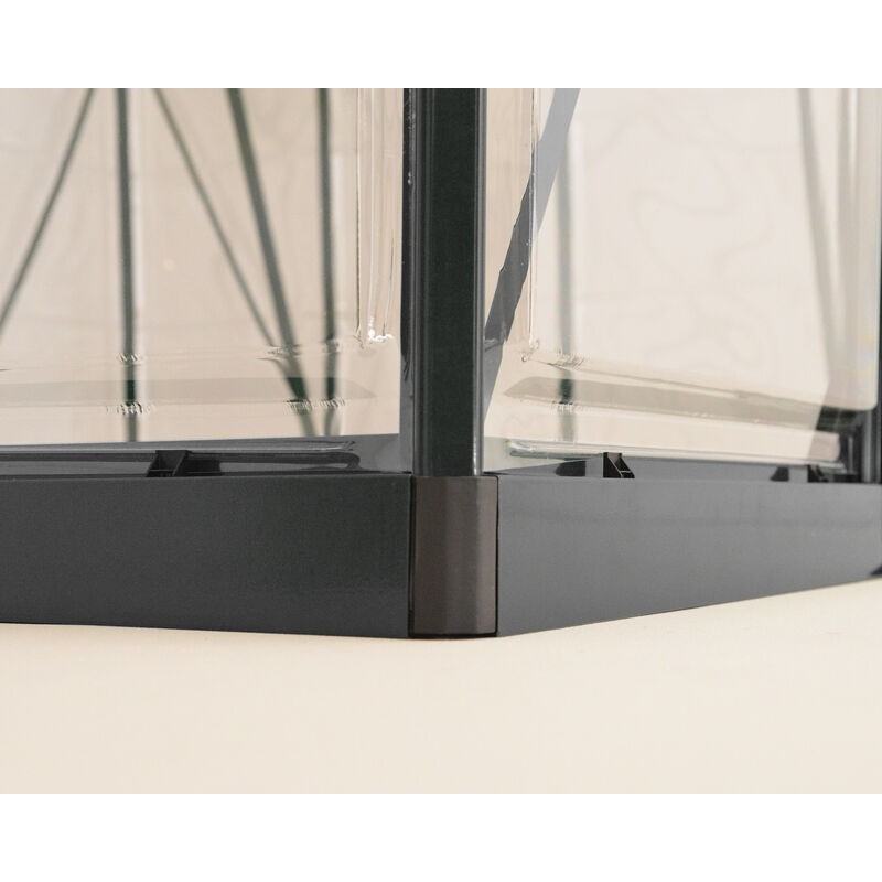 Canopia Harmony Transparent Garden Greenhouse in Polycarbonate 247X185X208 cm Gray Canopia Harmony Transparent Garden Greenhouse in Polycarbonate 247X185X208 cm Gray