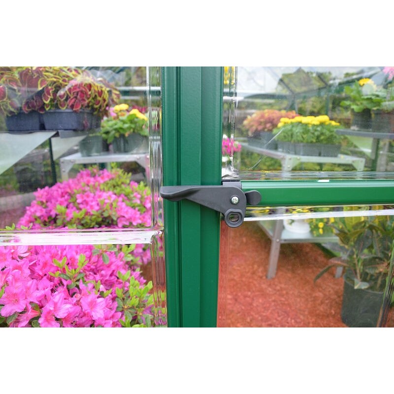Canopia Harmony Serre de jardin transparente en polycarbonate 247x185x208 cm Vert Canopia Harmony Serre de jardin transparente en polycarbonate 247x185x208 cm Vert