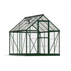 Canopia Hybrid Serre de jardin en polycarbonate 247x185x208 cm Vert