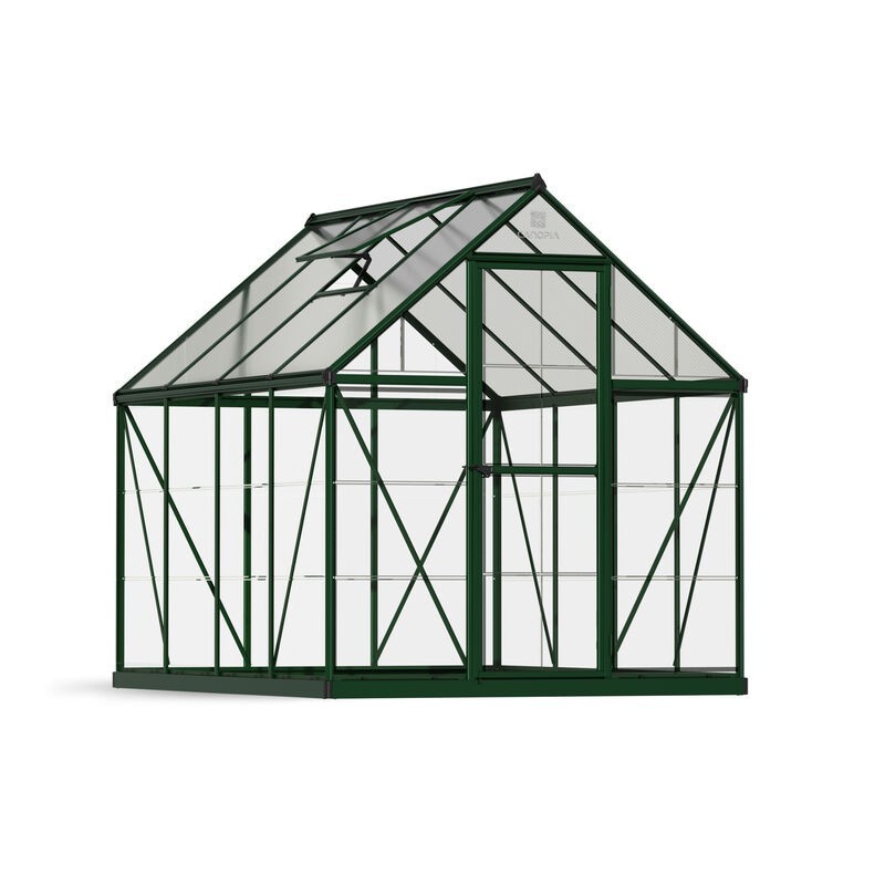 Canopia Hybrid Serre de jardin en polycarbonate 247x185x208 cm Vert Canopia Hybrid Serre de jardin en polycarbonate 247x185x208 cm Vert