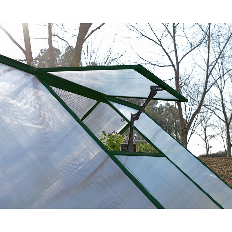 Canopia Hybrid Serre de jardin en polycarbonate 247x185x208 cm Vert Canopia Hybrid Serre de jardin en polycarbonate 247x185x208 cm Vert