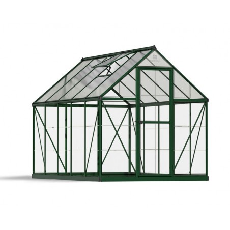 Canopia Hybrid Serre de jardin en polycarbonate 306x185x208 cm Vert