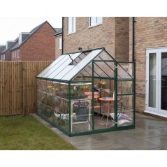 Canopia Hybrid Serre de jardin en polycarbonate 306x185x208 cm Vert