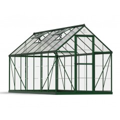 Canopia Hybrid Serre de jardin en polycarbonate 426x185x208 cm Vert