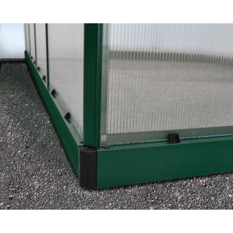 Canopia Mythos Serre de jardin double paroi en polycarbonate 426x185x208 cm Vert Canopia Mythos Serre de jardin double paroi en polycarbonate 426x185x208 cm Vert
