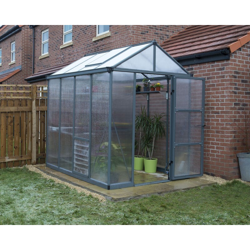 Canopia Glory Serre de jardin en polycarbonate 244x195x251 cm