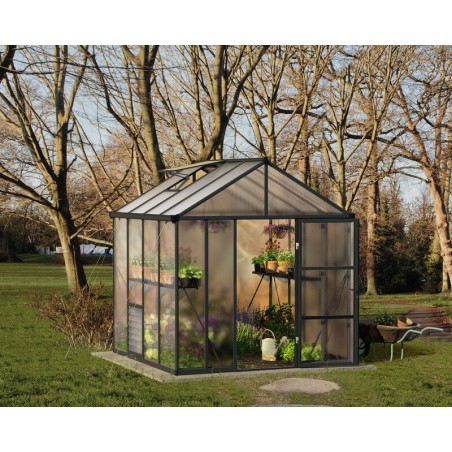 Canopia Glory Serre de jardin en polycarbonate 244x253x268 cm