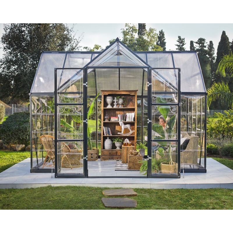 Canopia Victory Serre de jardin en polycarbonate 305x365x269 cm