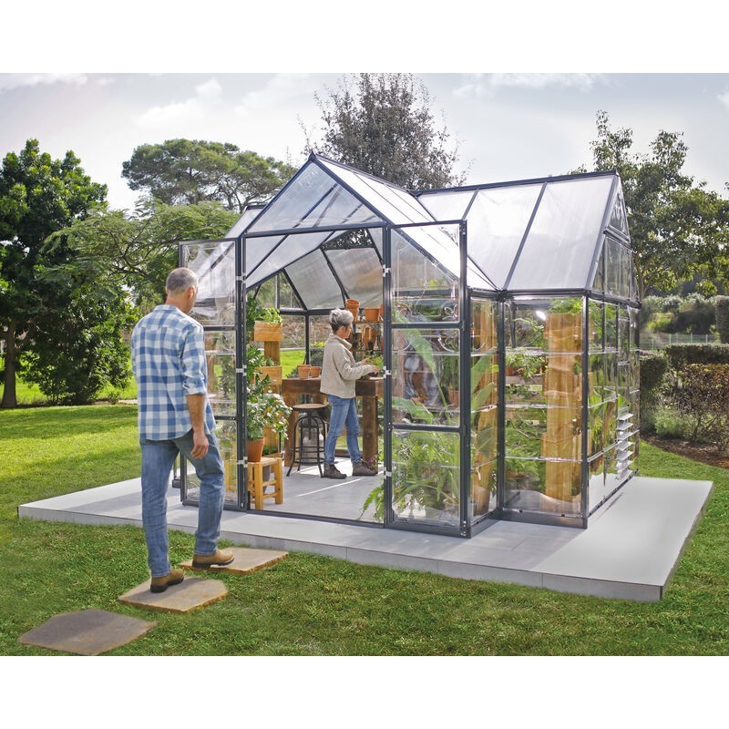 Canopia Victory Serre de jardin en polycarbonate 305x365x269 cm
