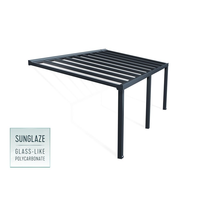 Canopia Stockholm Pergola adossée en aluminium 3.4x6.6 m Canopia Stockholm Pergola adossée en aluminium 3.4x6.6 m