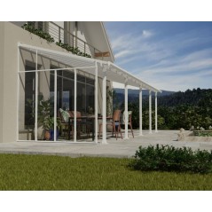 Canopia 3 m Paroi latérale pour pergola Blanc