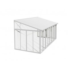 Canopia San Remo Véranda en aluminium 3x5.6 m Blanc
