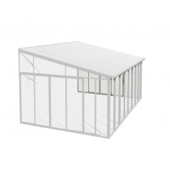 Canopia San Remo Véranda en aluminium 4x4.4 m Blanc