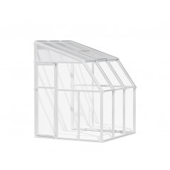 Canopia Sun Room Véranda en polycarbonate 2x2 m Blanc