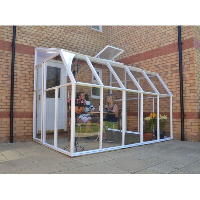 Canopia Sun Room Solarium Kit in Polycarbonate 2x3.2 m White
