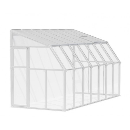 Canopia Sun Room Véranda en polycarbonate 2x4.4 m Blanc