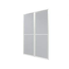 Canopia Set de portes Moustiquaires pour Véranda San Remo Blanc