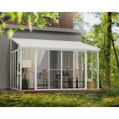 Canopia Set de portes Moustiquaires pour Véranda San Remo Blanc