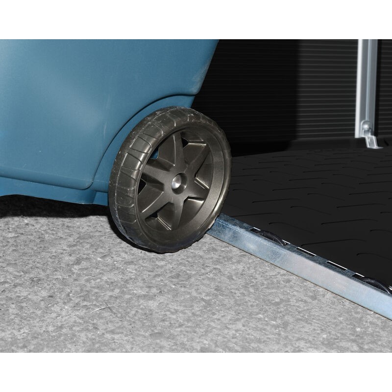 Canopia Rubicon Garden Shed in Ultra Resistant Polycarbonate 154X185X217 cm Dark Gray Canopia Rubicon Garden Shed in Ultra Resistant Polycarbonate 154X185X217 cm Dark Gray