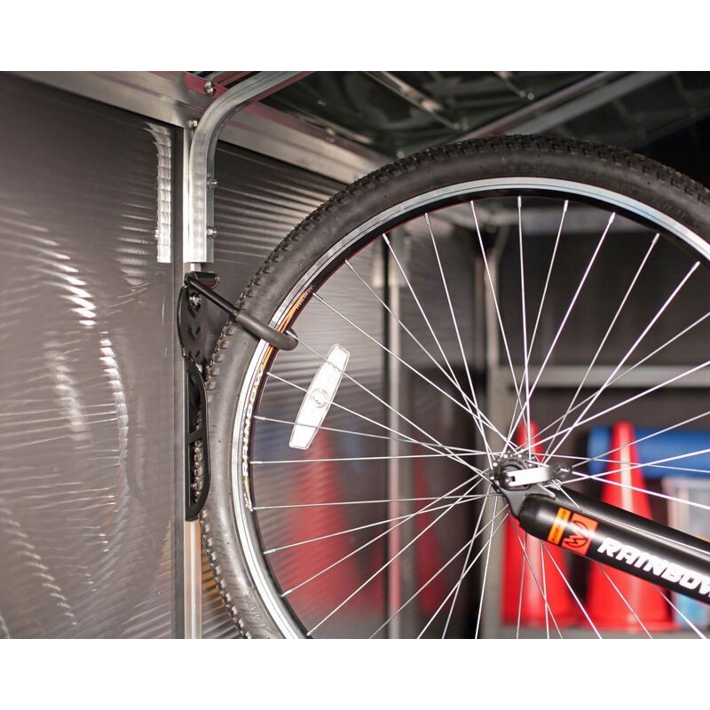 Canopia Abri de Jardin Rubicon en Polycarbonate Ultra Résistant 154X185X217 cm Gris Foncé