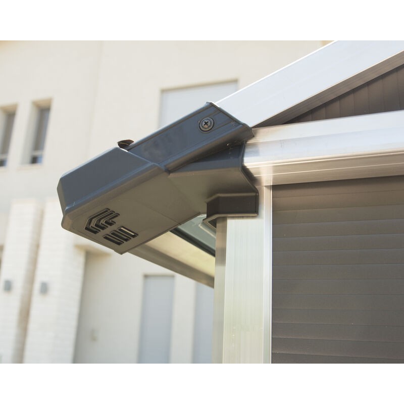 Canopia Yukon Abri de jardin en polycarbonate 519x332x252 cm Gris Canopia Yukon Abri de jardin en polycarbonate 519x332x252 cm Gris