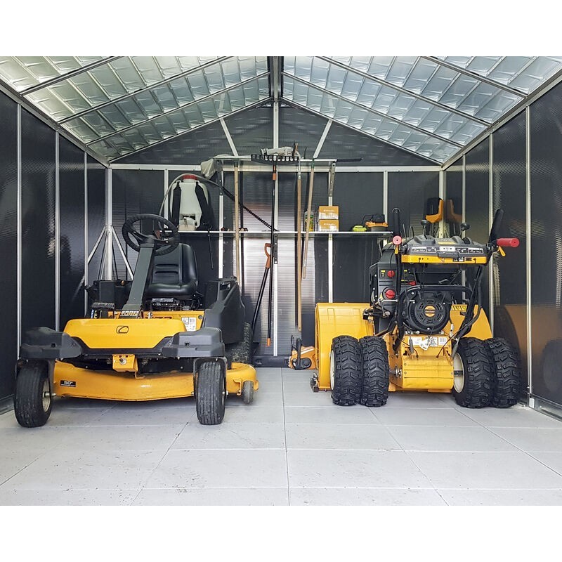 Canopia Abri de Jardin Yukon en Polycarbonate 519X332X252 cm Gris