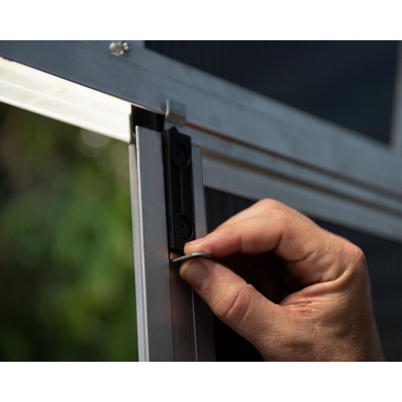 Canopia Yukon Abri de jardin en polycarbonate 643x332x252 cm Gris avec plancher inclus Canopia Yukon Abri de jardin en polycarbonate 643x332x252 cm Gris avec plancher inclus