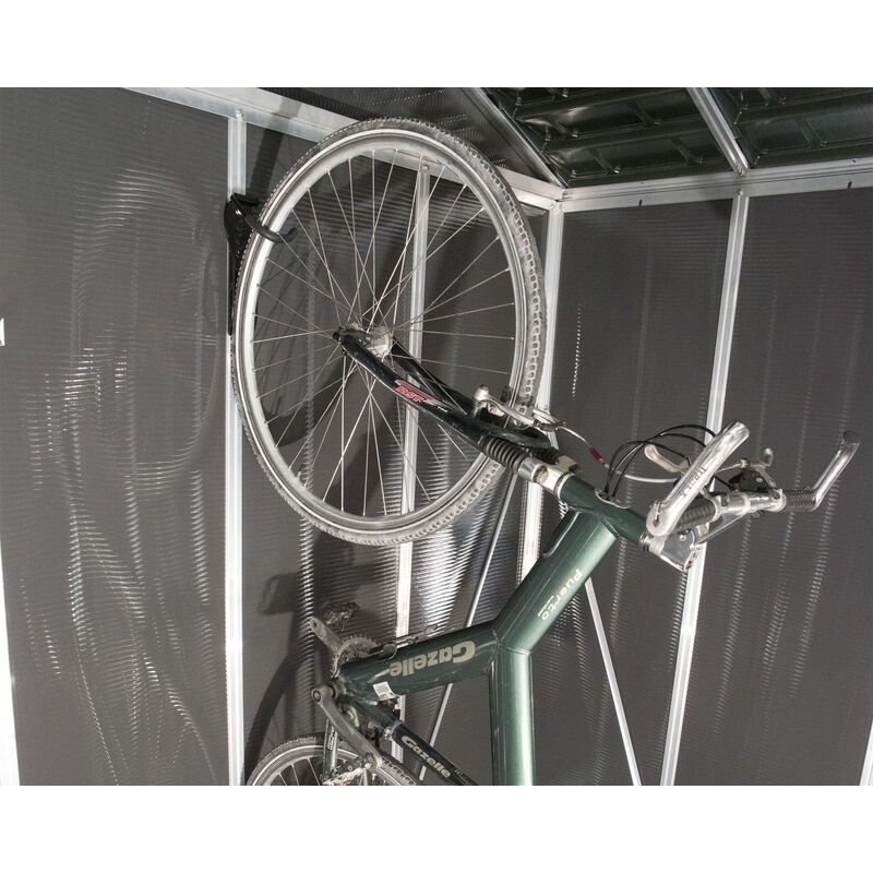 Canopia Porte-vélos vertical pour abris de jardin Canopia Porte-vélos vertical pour abris de jardin