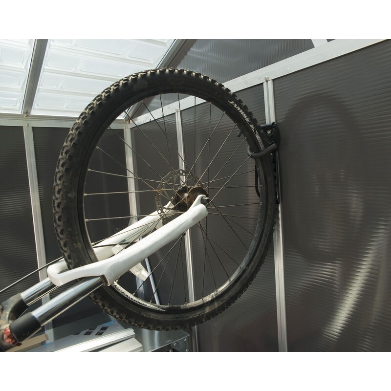 Canopia Porte-vélos vertical pour abris de jardin Canopia Porte-vélos vertical pour abris de jardin