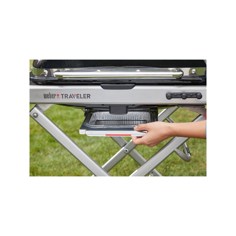 Barbecue à Gaz Weber Traveler Stealth Edition Noir Cod.9013053