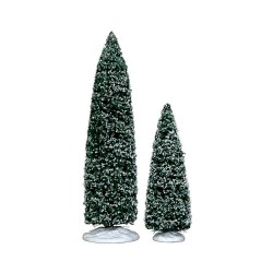 Snowy Juniper Tree Large & Medium Set of 2 Réf. 34664