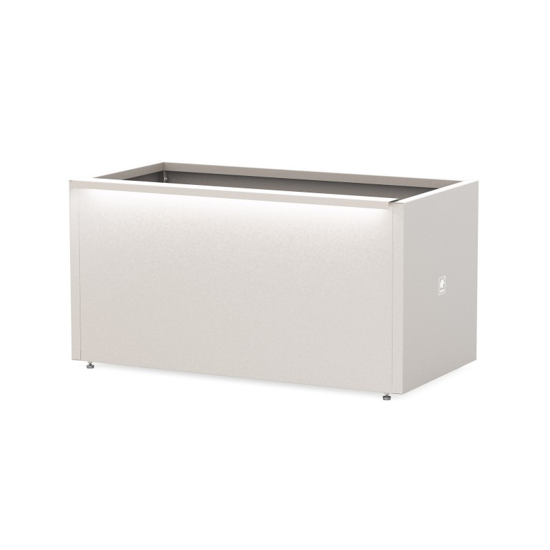 Support magnétique Herstera pour éclairage couleur blanc pour jardinières 100 cm