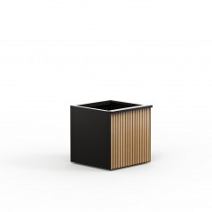 Support magnétique Herstera pour éclairage couleur anthracite pour jardinières DECO 50x7x3 cm