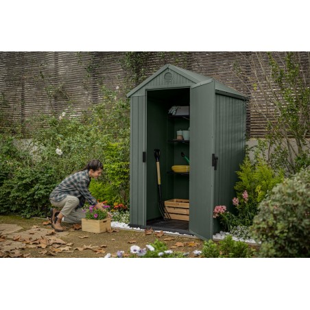 Keter Abri de Jardin en Résine DARWIN 4x4 Green