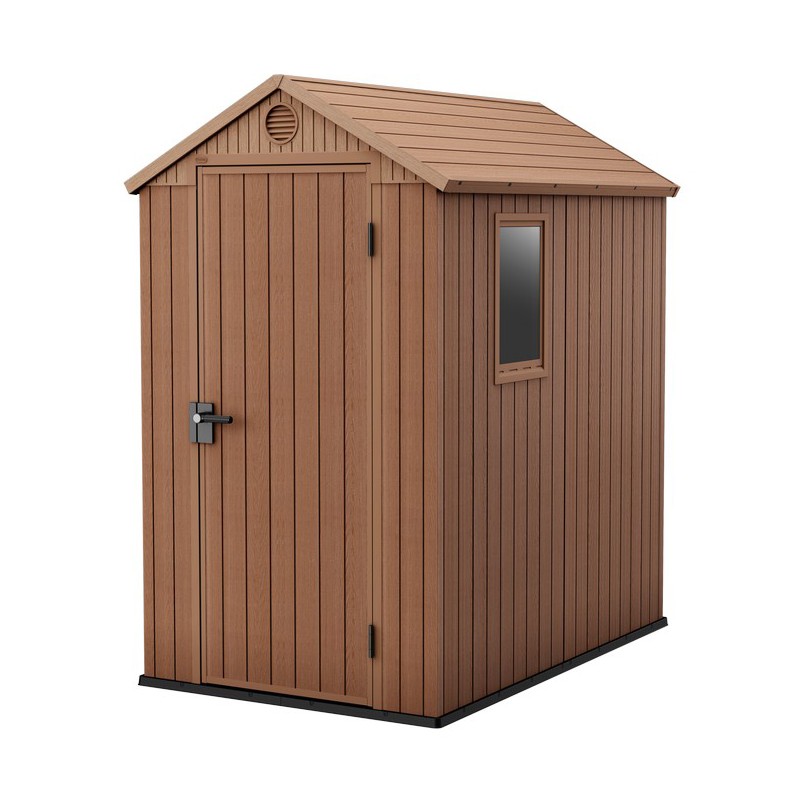 Keter Abri de Jardin en Résine DARWIN 4x6 Wood Keter Abri de Jardin en Résine DARWIN 4x6 Wood