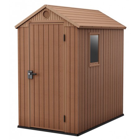 Keter Abri de Jardin en Résine DARWIN 4x6 Wood