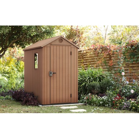 Keter Abri de Jardin en Résine DARWIN 4x6 Wood
