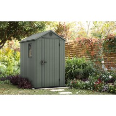 Keter Abri de Jardin en Résine DARWIN 4x6 Green