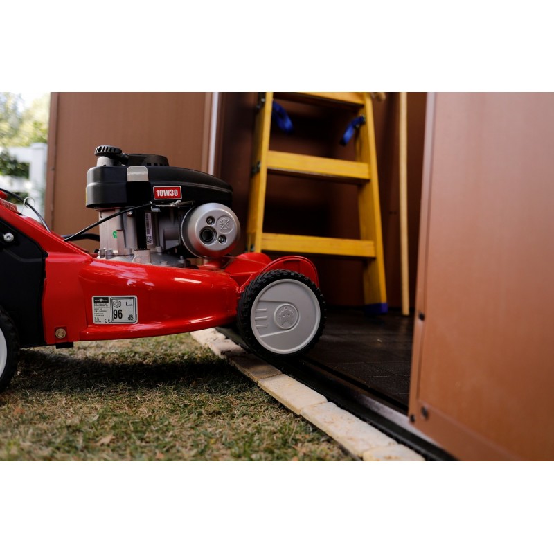 Keter Abri de Jardin en Résine DARWIN 6x4 Wood avec Fenêtres Frontales