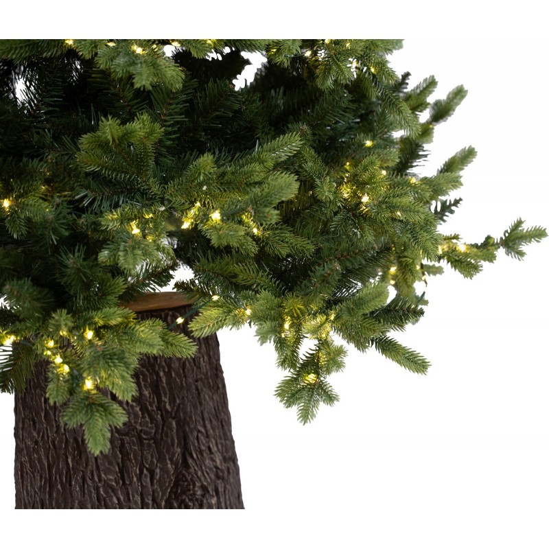 Darcy Illuminated Christmas Tree with Trunk 1000LEDs h210Ø125cm PE+PVC Darcy Illuminated Christmas Tree with Trunk 1000LEDs h210Ø125cm PE+PVC
