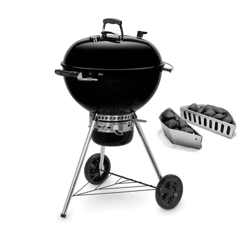 Weber Charcoal Barbecue Master-Touch 57 cm GBS E-5750 Black Ref. 14701053 + Char-Baskets Ref. 7403 Weber Charcoal Barbecue Master-Touch 57 cm GBS E-5750 Black Ref. 14701053 + Char-Baskets Ref. 7403