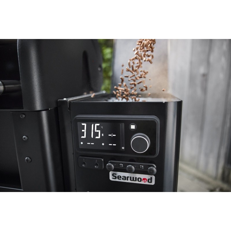 Barbecue à pellets Weber Searwood XL Noir Réf. 1500131 Barbecue à pellets Weber Searwood XL Noir Réf. 1500131