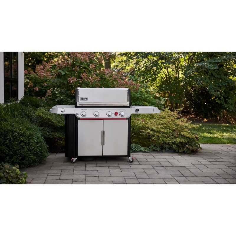 Weber Gas Barbecue Genesis SP-435 Stainless Steel Ref. 1501164 Weber Gas Barbecue Genesis SP-435 Stainless Steel Ref. 1501164