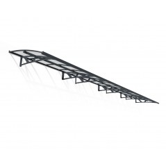 Canopia Amsterdam Auvent de porte 892x140 cm Transparent